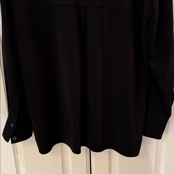 CO Black Viscose Shirt - Excellent Condition - Picture 4 of 5